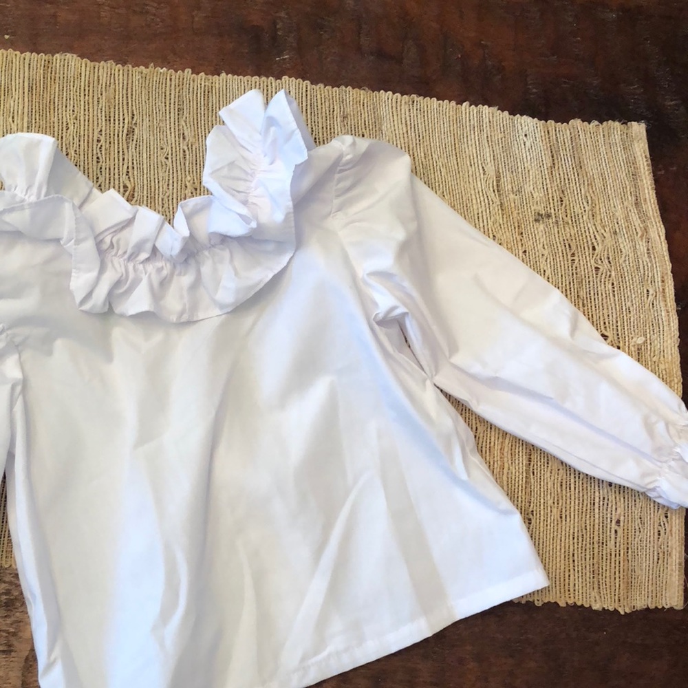 Girls White Blouse